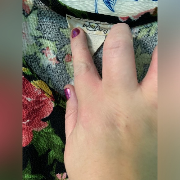 FLORAL SKATER STYLE SUMMER DRESS - Picture 3 of 3